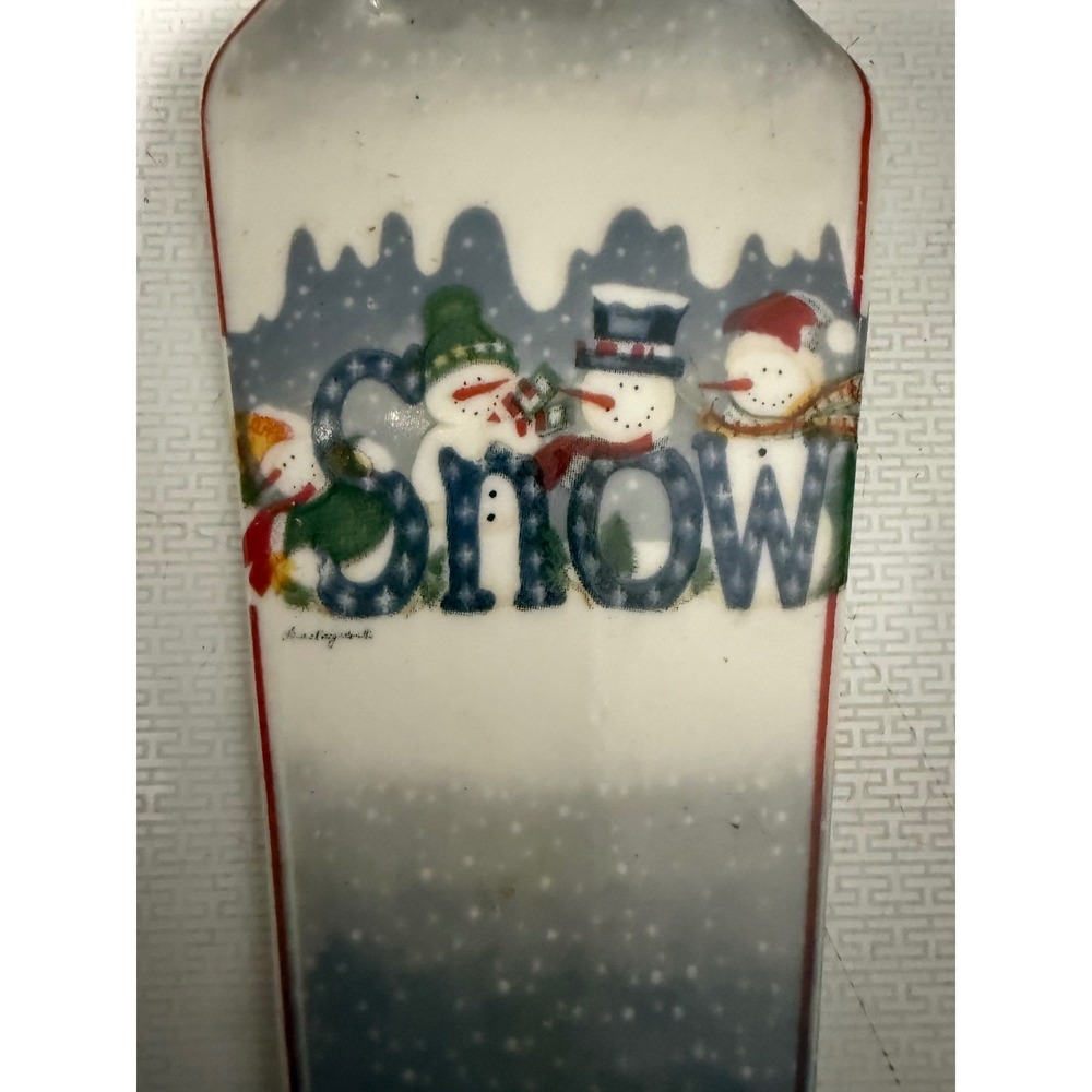 Snowmen Cake Server Snow‎ Winter Holiday Decorative Utensil